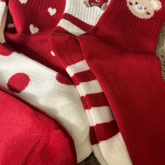 A wonderful set of Christmas cashmere warm soft socks - Picture 3 of 7